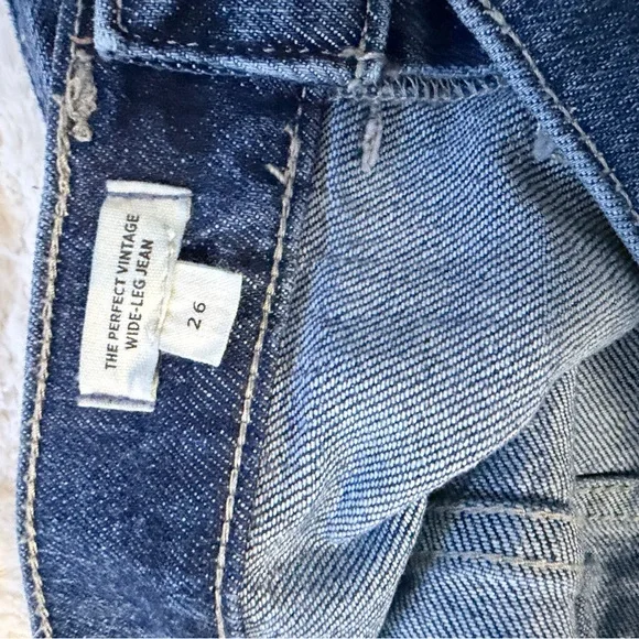 Women's Madewell Perfect Vintage Wide Leg Jeans Jeans - Picture 5 of 5
